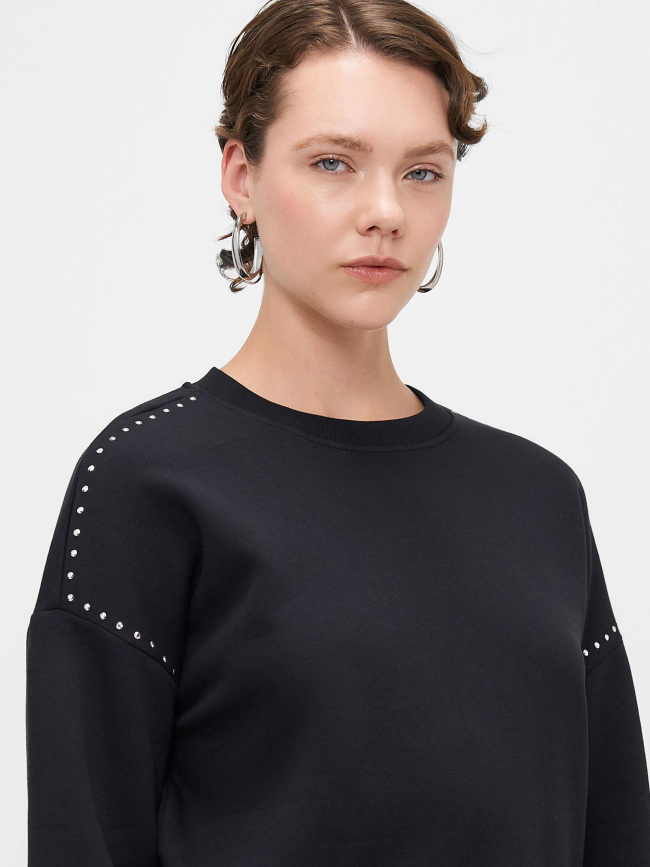 Sweat lotte trina noir femme - Vero Moda