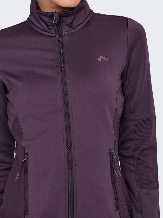 Veste de sport onpjetta violet femme - Only
