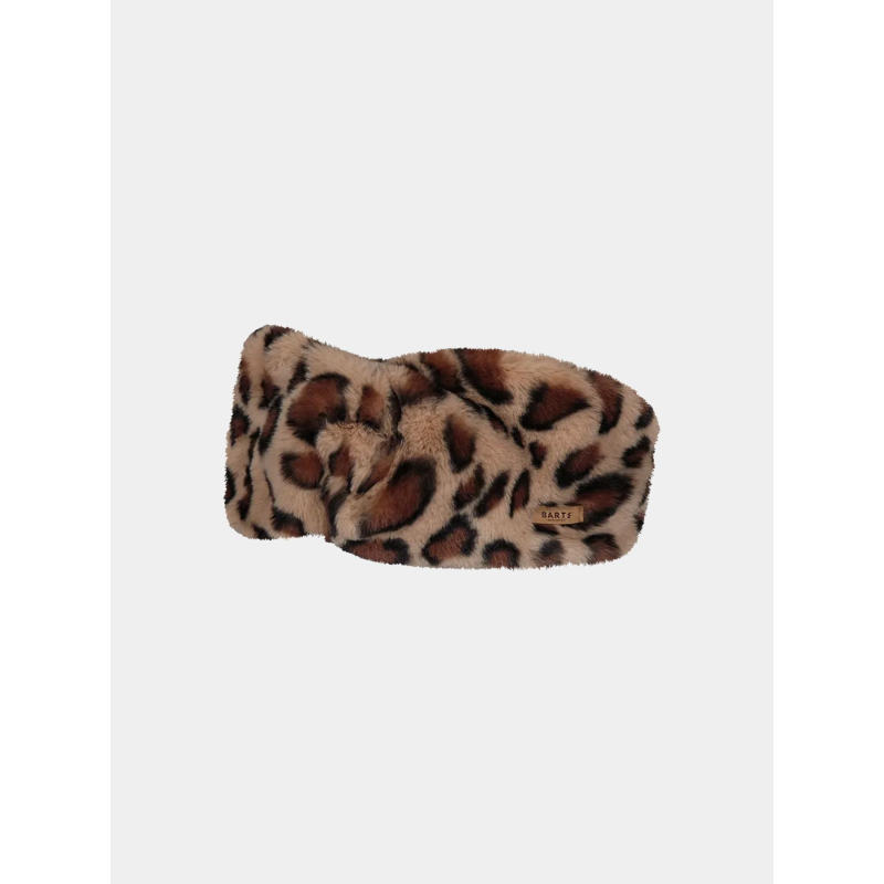 Bandeau fausse fourrure léopard breanne marron femme - Barts