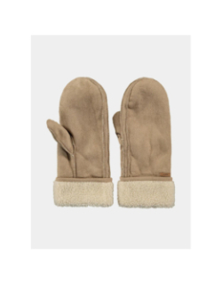 Moufles fourrées yokam beige femme - Barts