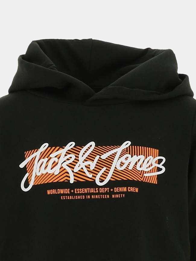Sweat à capuche jjurban kaki garçon - Jack & Jones
