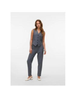 Pantalon cigarette tania gris femme - Vero Moda