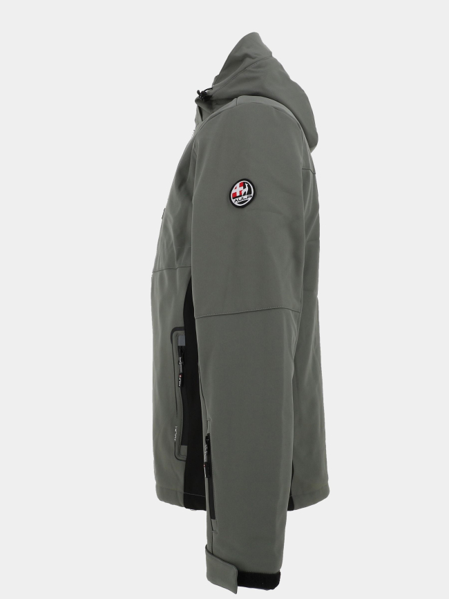 Veste de ski vagon bark kaki homme - Aulp