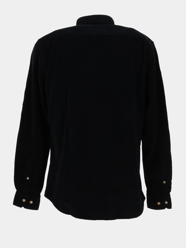 Chemise en velours côtelé lacie bleu nuit homme - Benson & Cherry