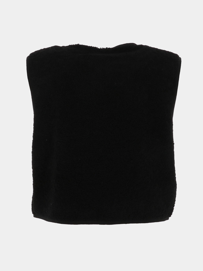 Veste sans manche teddy illy noir femme - Vero Moda