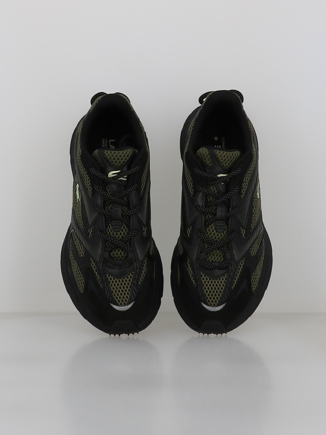 Baskets L003 neo shot noir kaki homme - Lacoste