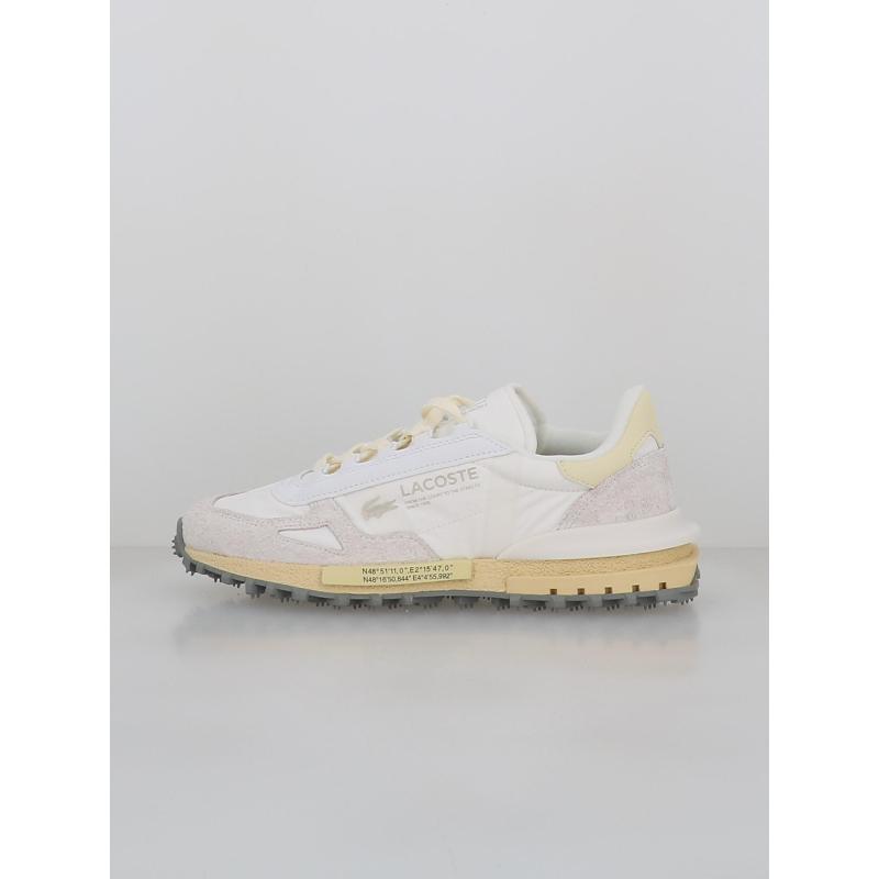 Baskets elite active blanc homme - Lacoste
