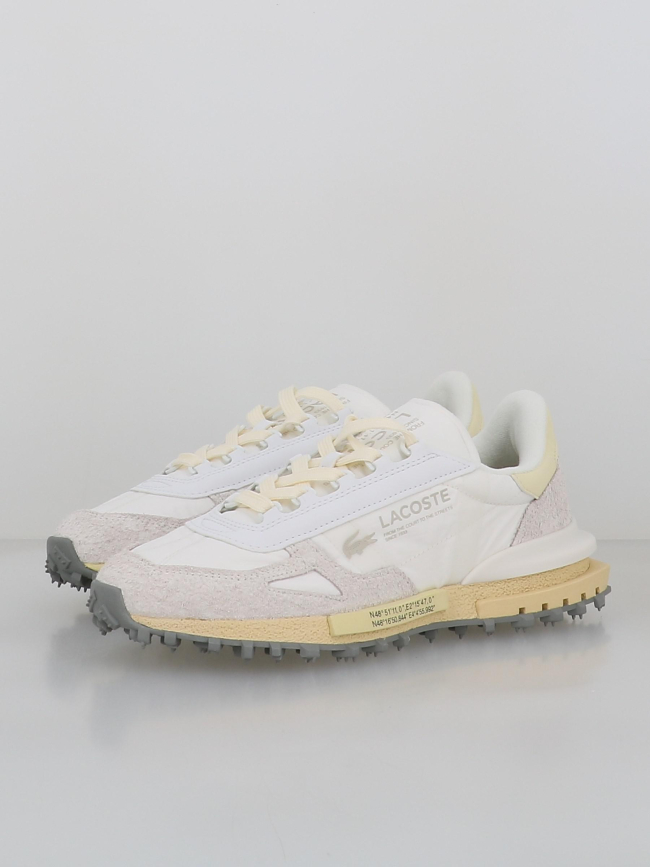 Baskets elite active blanc homme - Lacoste