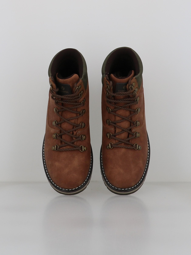 Boots romeo marron homme - Kimberfeel