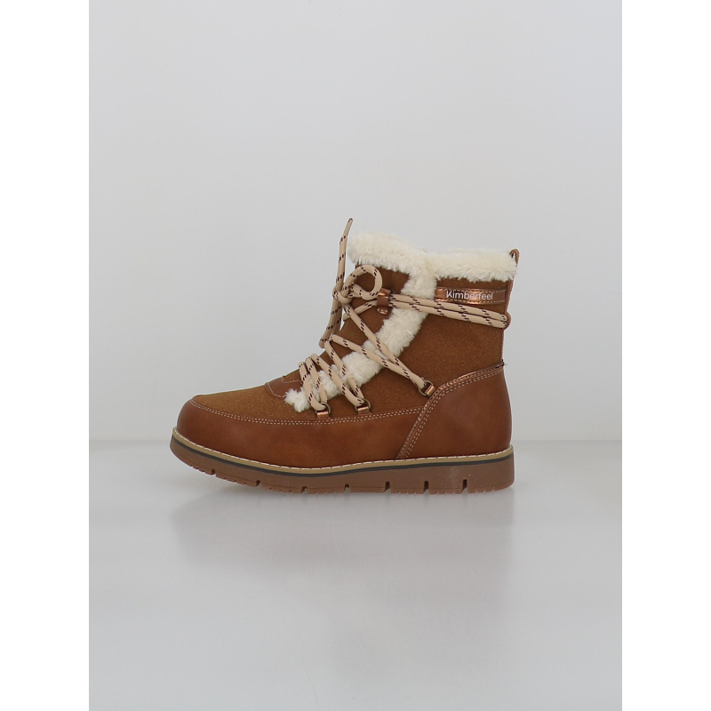 Après-ski skadi marron fille - Kimberfeel