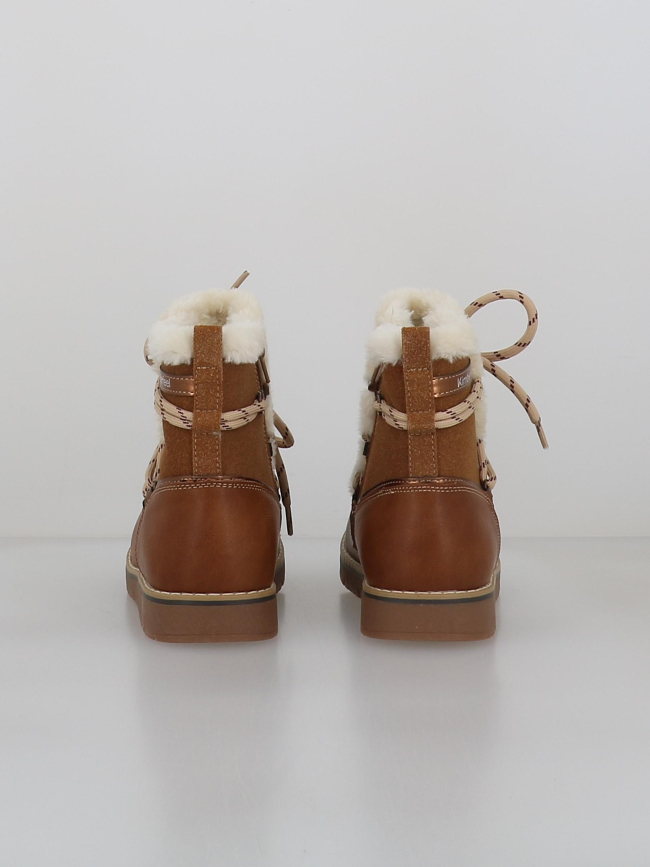 Après-ski skadi marron fille - Kimberfeel