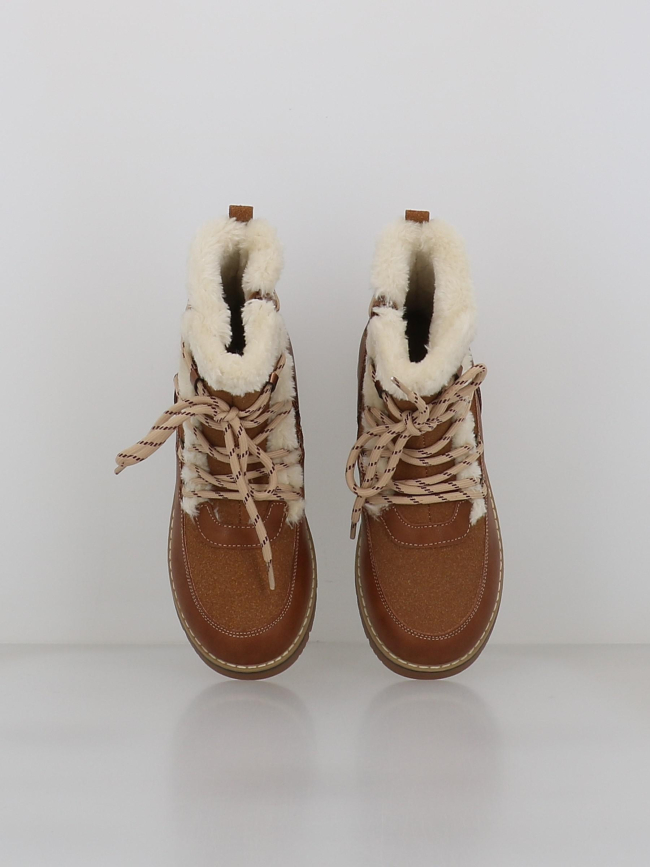 Après-ski skadi marron fille - Kimberfeel