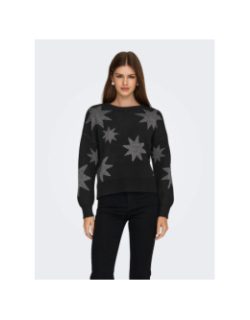 Pull étoiles pailletées rosie noir femme - Only