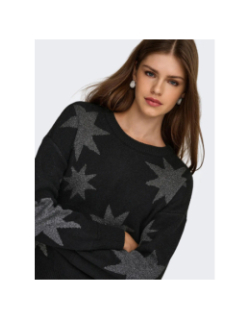 Pull étoiles pailletées rosie noir femme - Only