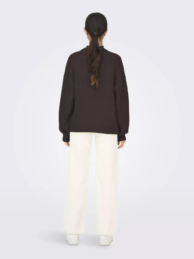 Gilet cardigan dinea marron femme - Jdy