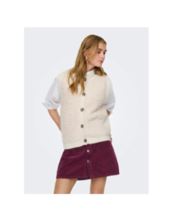 Gilet sans manche eira beige femme - Jdy