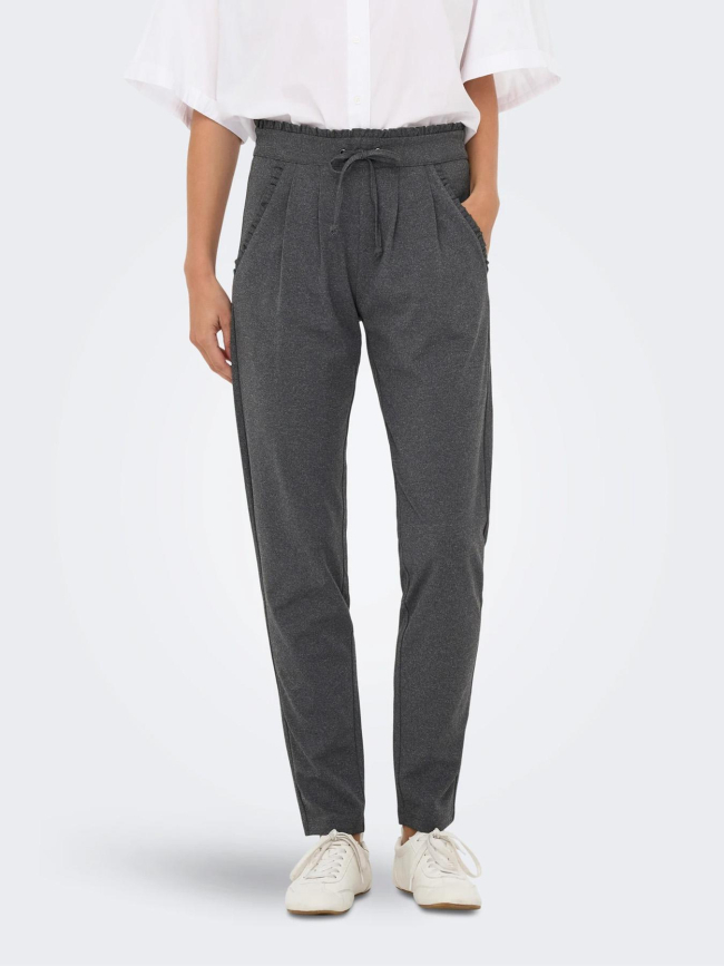 Pantalon catia gris chiné femme - Jdy