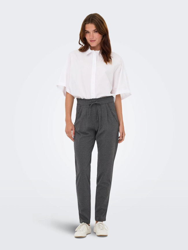 Pantalon catia gris chiné femme - Jdy