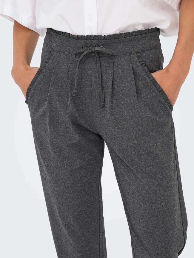 Pantalon catia gris chiné femme - Jdy