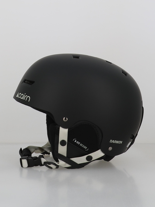 Casque de ski et vélo darwin noir et gris adulte - Cairn