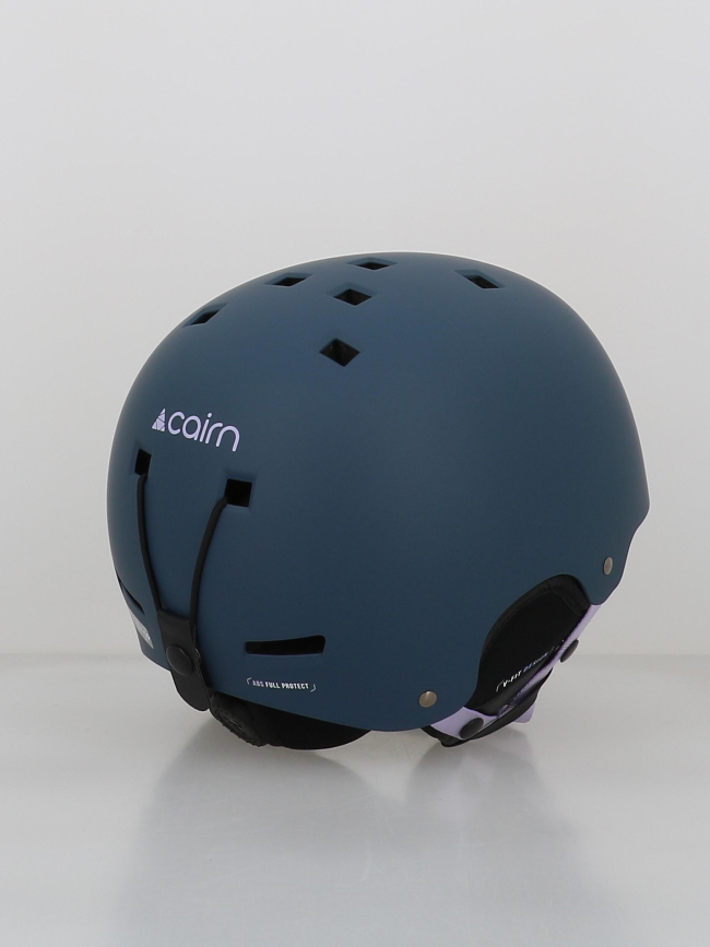 Casque de ski et vélo darwin bleu marine et violet adulte - Cairn