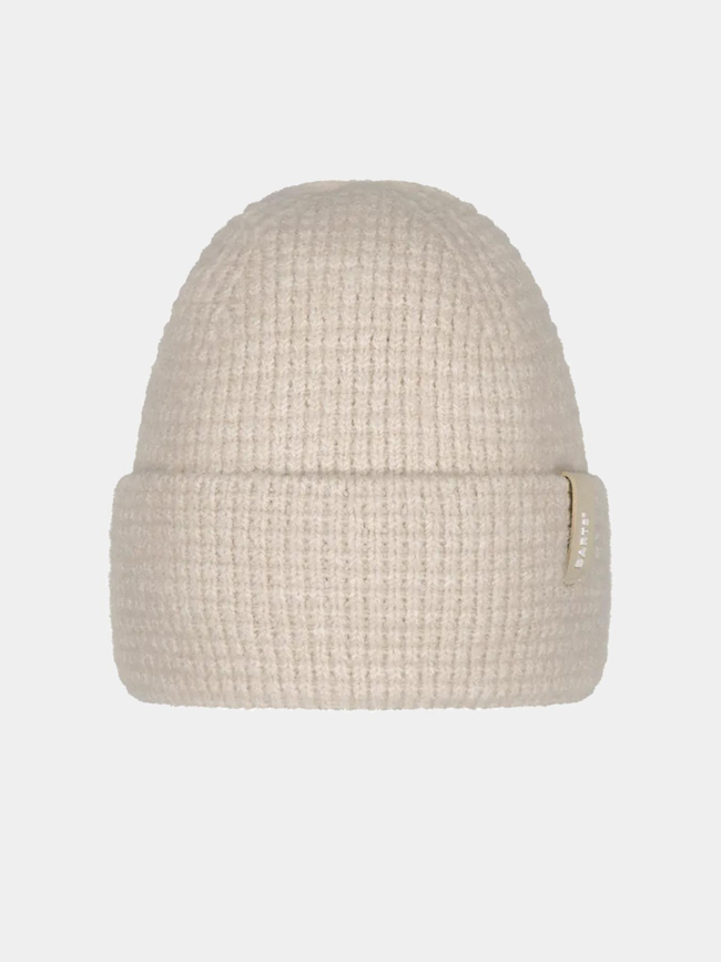 Bonnet vireo turnup beige femme - Barts