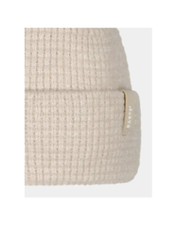 Bonnet vireo turnup beige femme - Barts