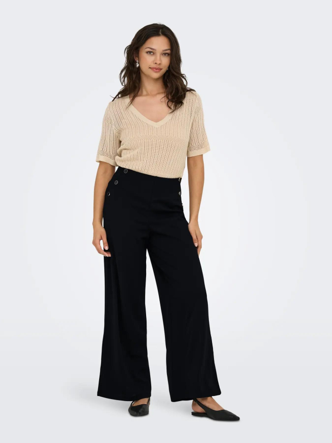 Pantalon ample geggo life noir femme - Jdy