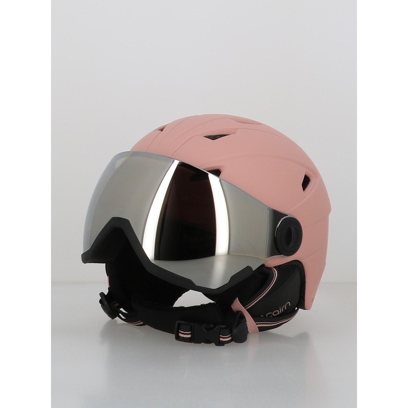 Casque de ski avec masque electron visor rose femme - Cairn