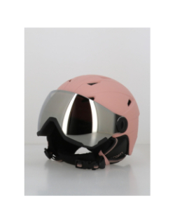 Casque de ski avec masque electron visor rose femme - Cairn