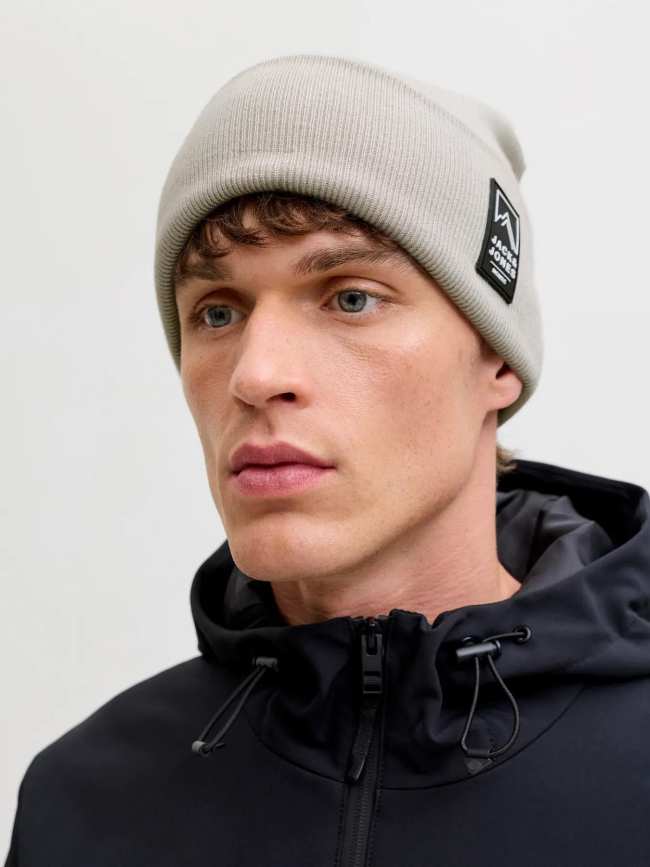 Bonnet alpes beige homme - Jack & Jones