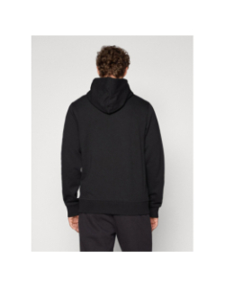 Sweat à capuche petit logo noir homme - Champion