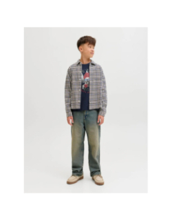 T-shirt à manches courtes jjnoel bleu nuit garçon - Jack & Jones