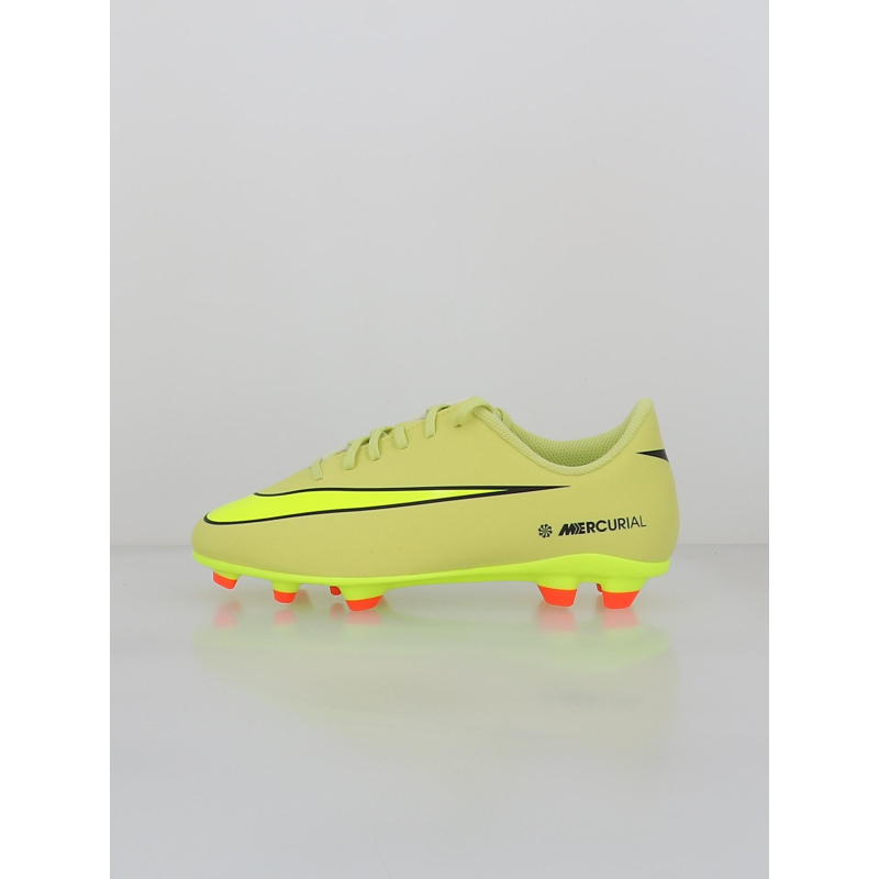 Chaussures de football vapor 16 club fg/mg fluo ado - Nike