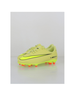 Chaussures de football vapor 16 club fg/mg fluo ado - Nike