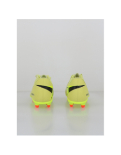 Chaussures de football vapor 16 club fg/mg fluo ado - Nike