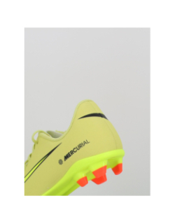 Chaussures de football vapor 16 club fg/mg fluo ado - Nike