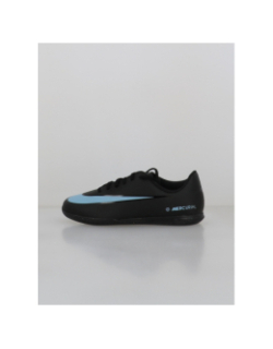 Chaussures de football vapor 16 noir bleu enfant - Nike