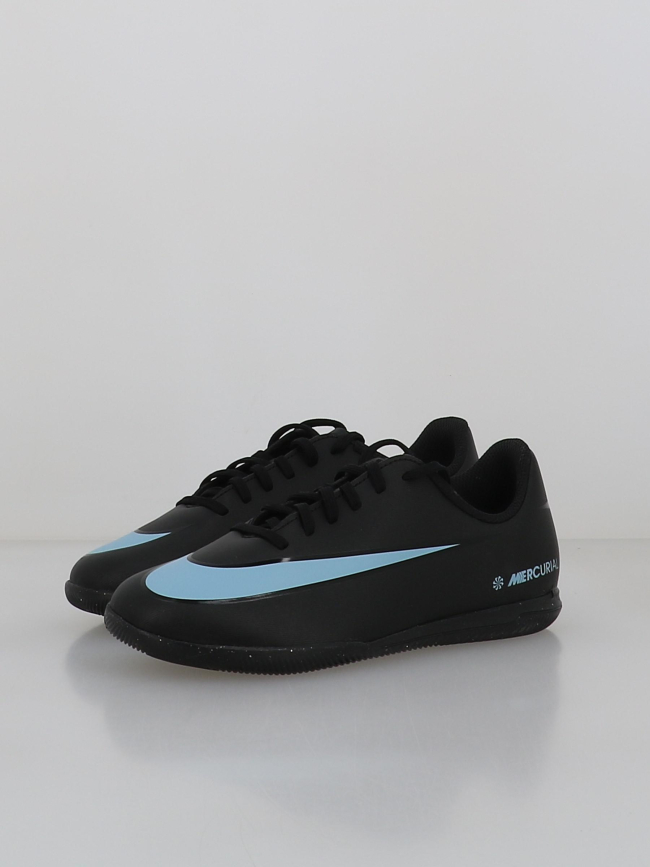 Chaussures de football vapor 16 noir bleu enfant - Nike