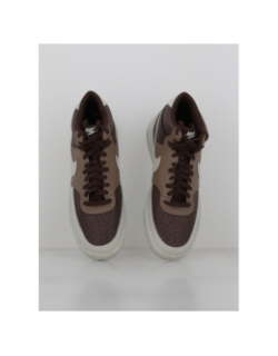 Baskets montantes court vision marron homme - Nike