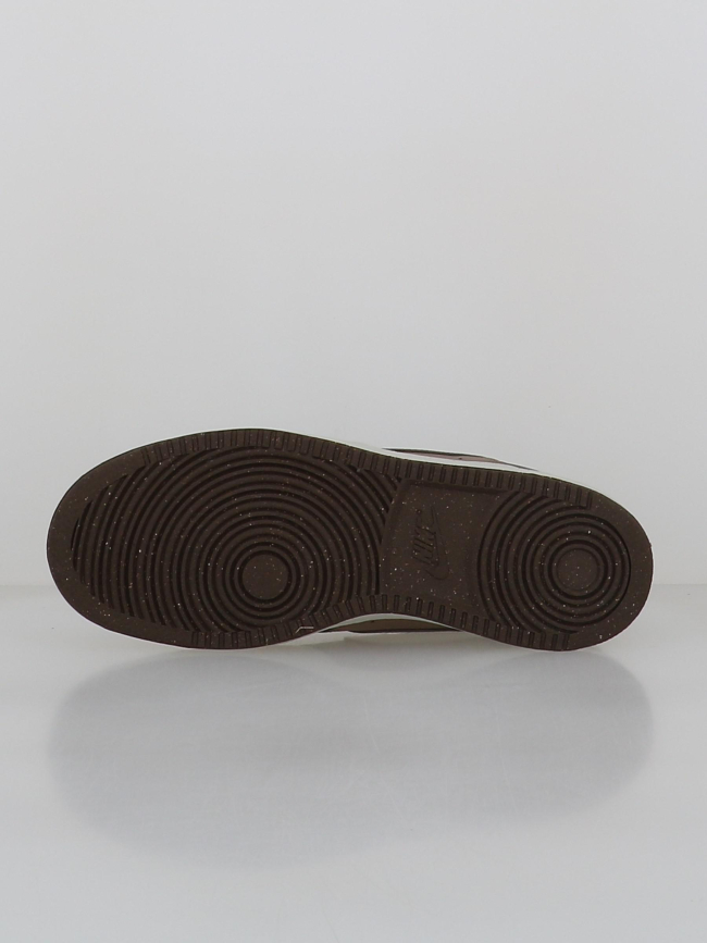 Baskets montantes court vision marron homme - Nike