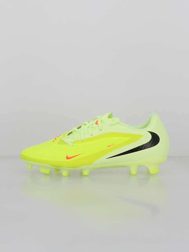 Chaussures de football phantom 6 academy low fg/sg fluo homme - Nike