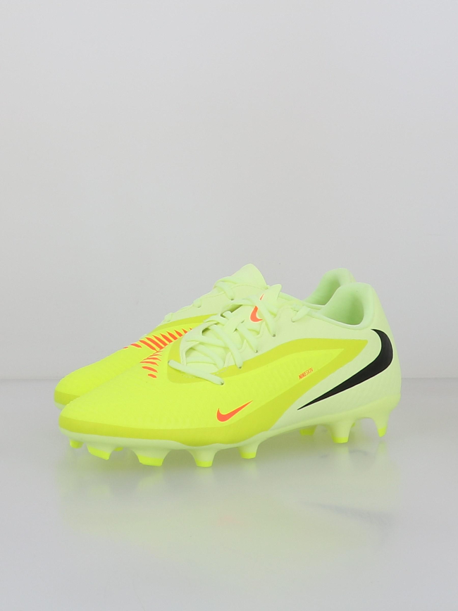 Chaussures de football phantom 6 academy low fg/sg fluo homme - Nike
