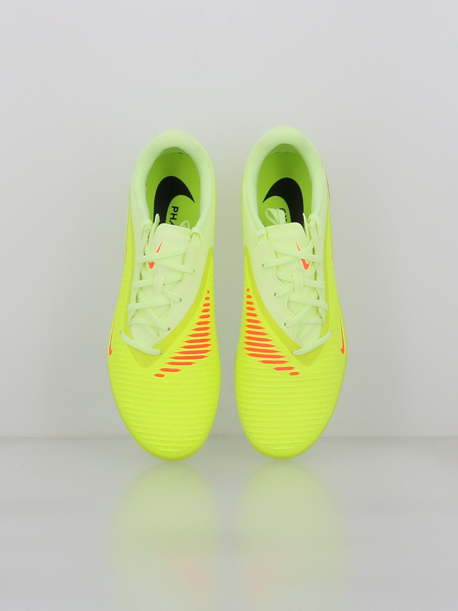 Chaussures de football phantom 6 academy low fg/sg fluo homme - Nike