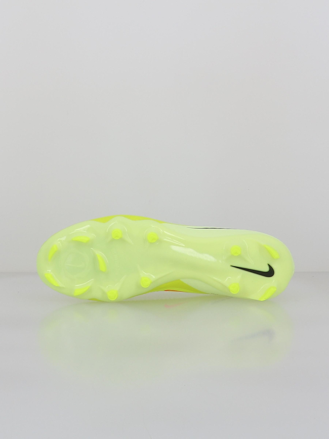 Chaussures de football phantom 6 academy low fg/sg fluo homme - Nike