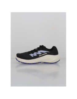 Chaussures de trail alphaglide noir et violet femme - Salomon