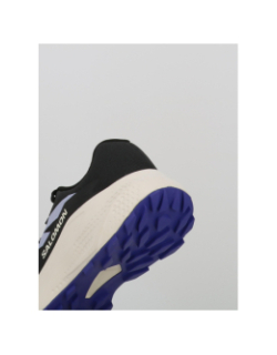 Chaussures de trail alphaglide noir et violet femme - Salomon