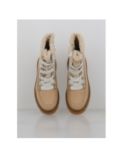 Bottes de neige thelma beige femme - Kimberfeel