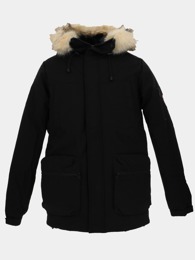 Blouson parka jo noir homme - Paragoose