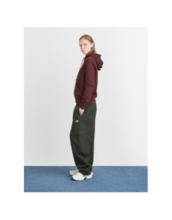 Sweat à capuche nsw phoenix fleece bordeaux femme - Nike